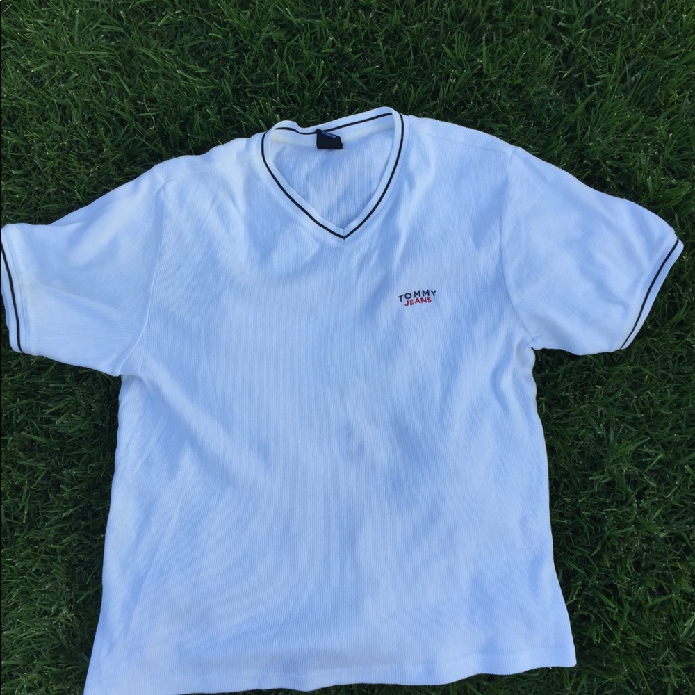 Tommy Jeans V Neck T Shirt